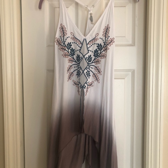 Embroidered Ombré Western Boho Design Top 🤠 🤎 - Picture 3 of 6